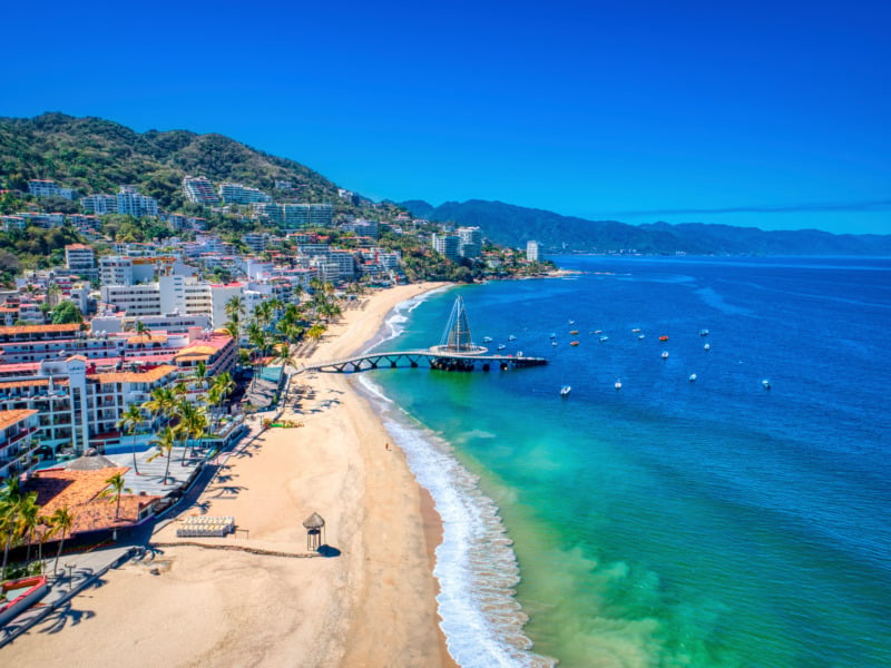 Playa Los Muerto, Puerto Vallarta, Mexico