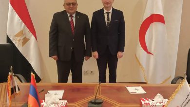 Photo of Armenian Ambassador to Egypt Meets with CEO of Egyptian Red Crescent Society