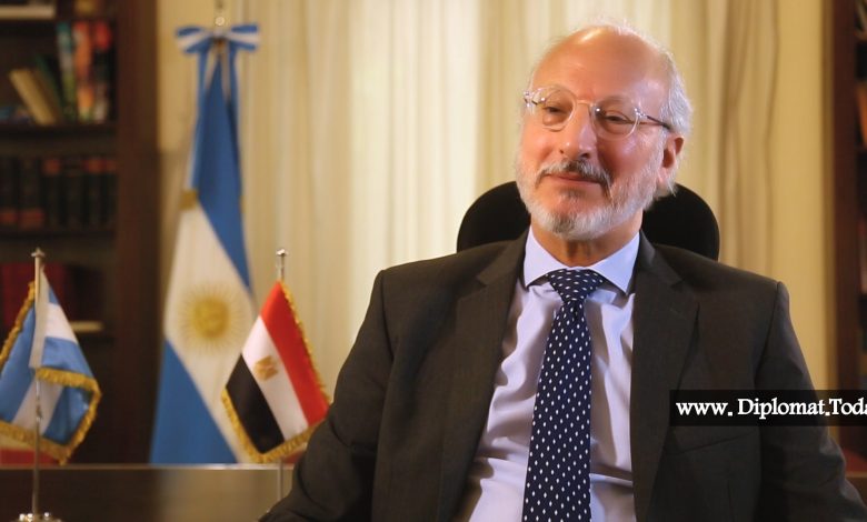 Photo of HE. Eduardo Varela – Ambassador of Argentina to Egypt