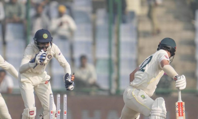 Photo of A snapshot from the third day of the second test in Delhi