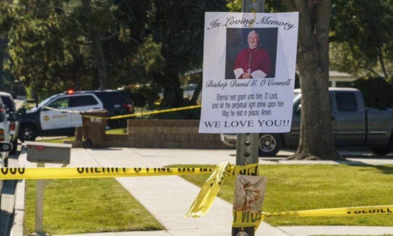 Photo of Catholic bishop shot dead near church in Los Angeles