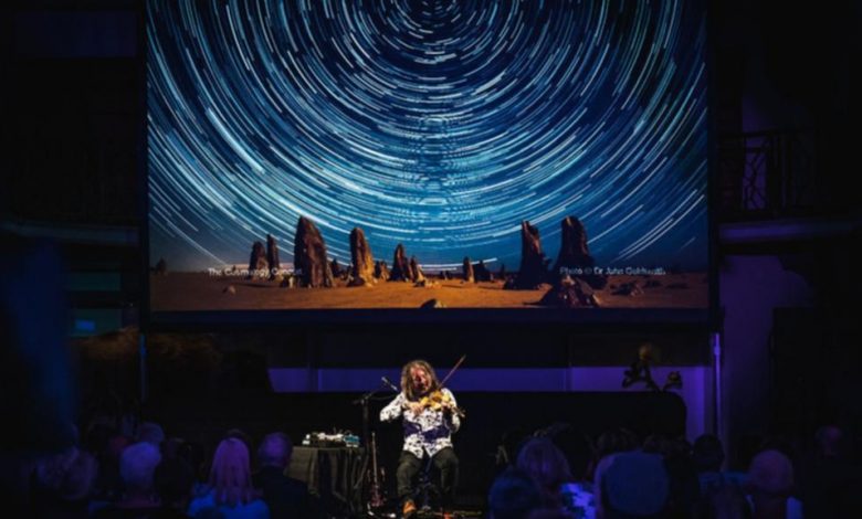 Photo of Composer and violinist Rupert Guenther celebrates cosmology at WA Museum Boola Bardip