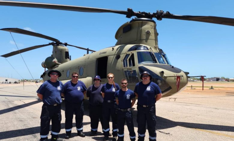 Photo of Goldfields Volunteer Firefighters respond to the Kimberley flood disaster