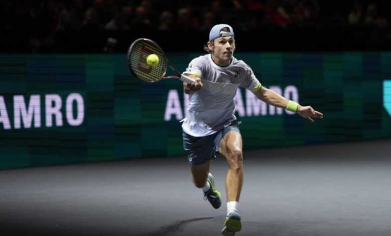 Photo of Heartbreak at Rotterdam Open for birthday boy de Minaur