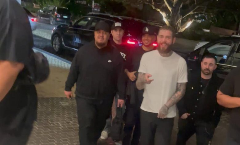 Photo of Post Malone denied entry to Perth’s exclusive rooftop bar due to strict dress code