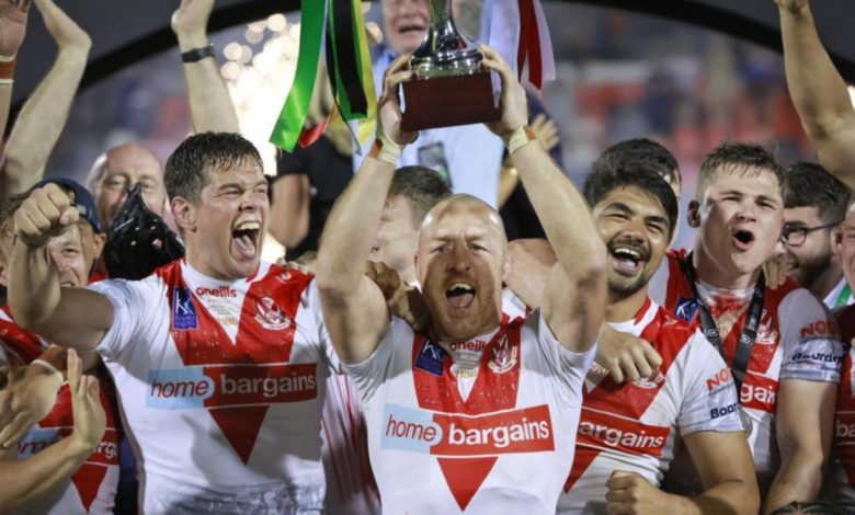 Photo of St Helens celebrate defeating Penrith as one of RL’s greatest