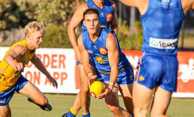 Photo of West Coast Eagles forward Oscar Allen missed the club with a tight hamstring as Elliot Yeo dominated the contest