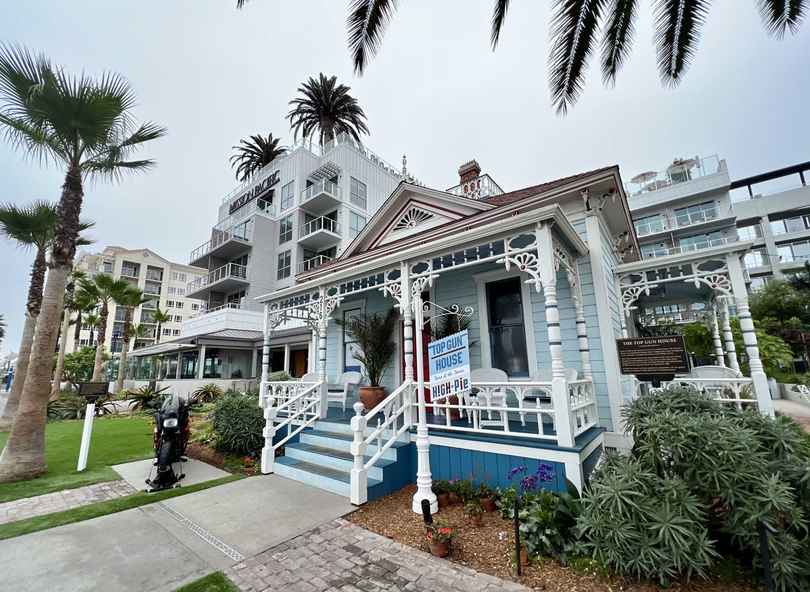 top gun house on the ocean in california