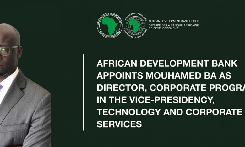 Photo of African Development Bank Appoints Mouhamed Ba Director, Business Programs in Vice Presidency, Technology and Business Services |  African Development Bank