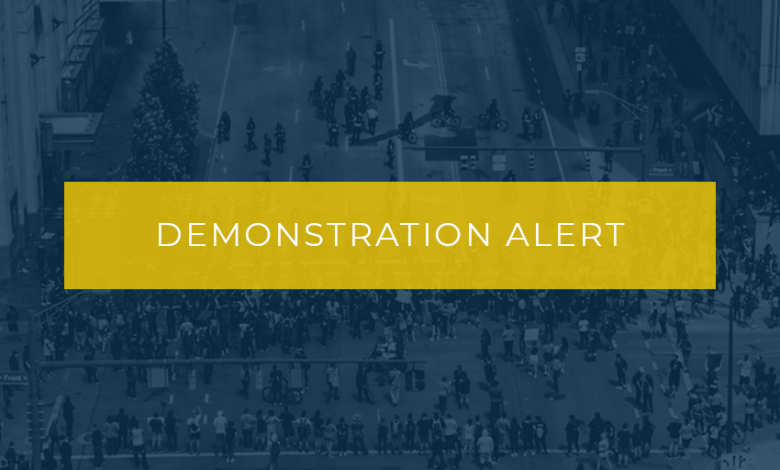 Photo of Demonstration Alert (March 24, 2023)