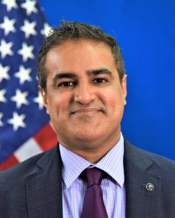 Photo of Chargé d’Affaires Junaid “Jay” Munir