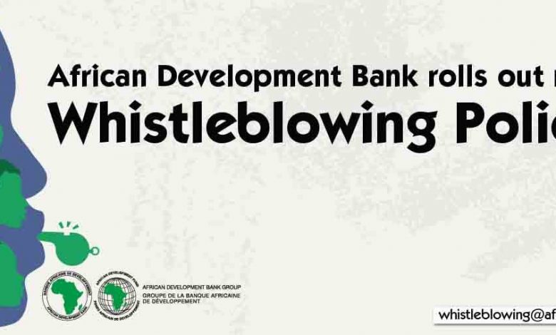 Photo of African Development Bank rolls out new whistleblowing policy |  African Development Bank