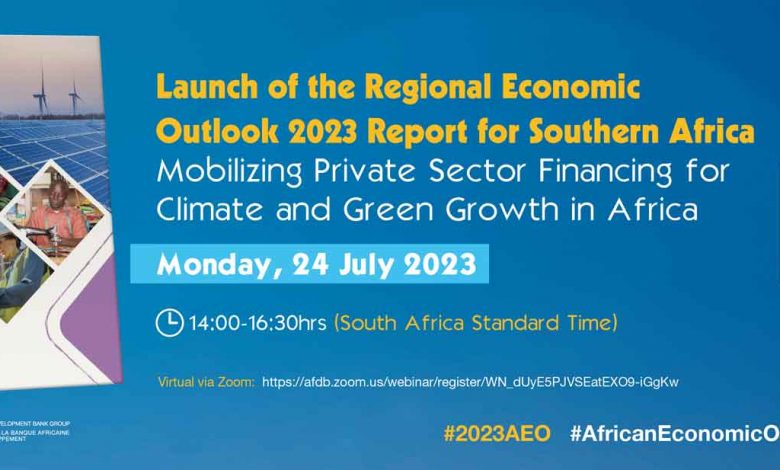 Photo of African Development Bank Launches Regional Economic Outlook 2023 Report for Southern Africa |  African Development Bank Group