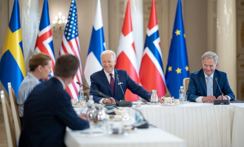 Photo of Summit of US and Nordic leaders in Helsinki