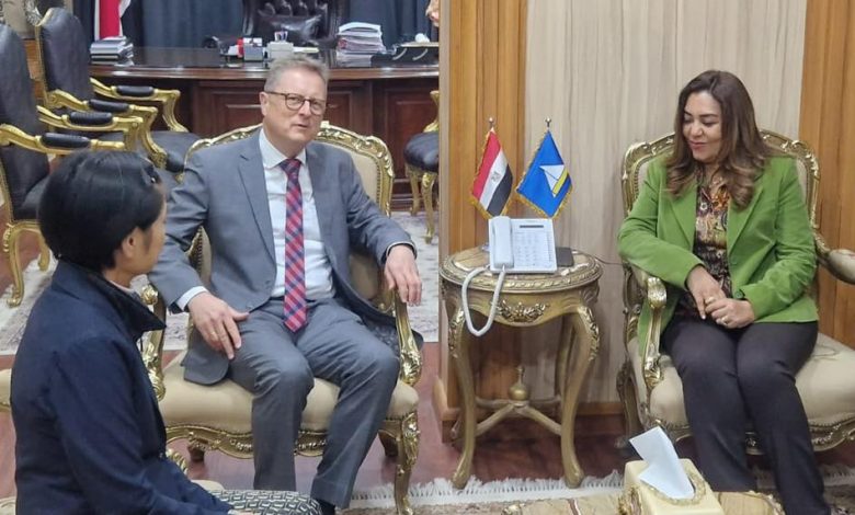 Photo of Hartmann Explores Bilateral Cooperation with Damietta Governor