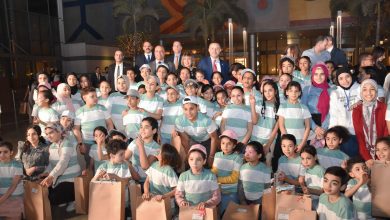 Photo of Qatari Ambassador in Cairo Celebrates with 250 Orphans: A Gesture of Solidarity