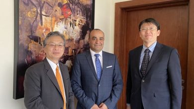 Photo of Dr. Mohamed Ismail, the Secretary-General of the Supreme Council of Antiquities, Receives the Japanese Ambassador in Cairo