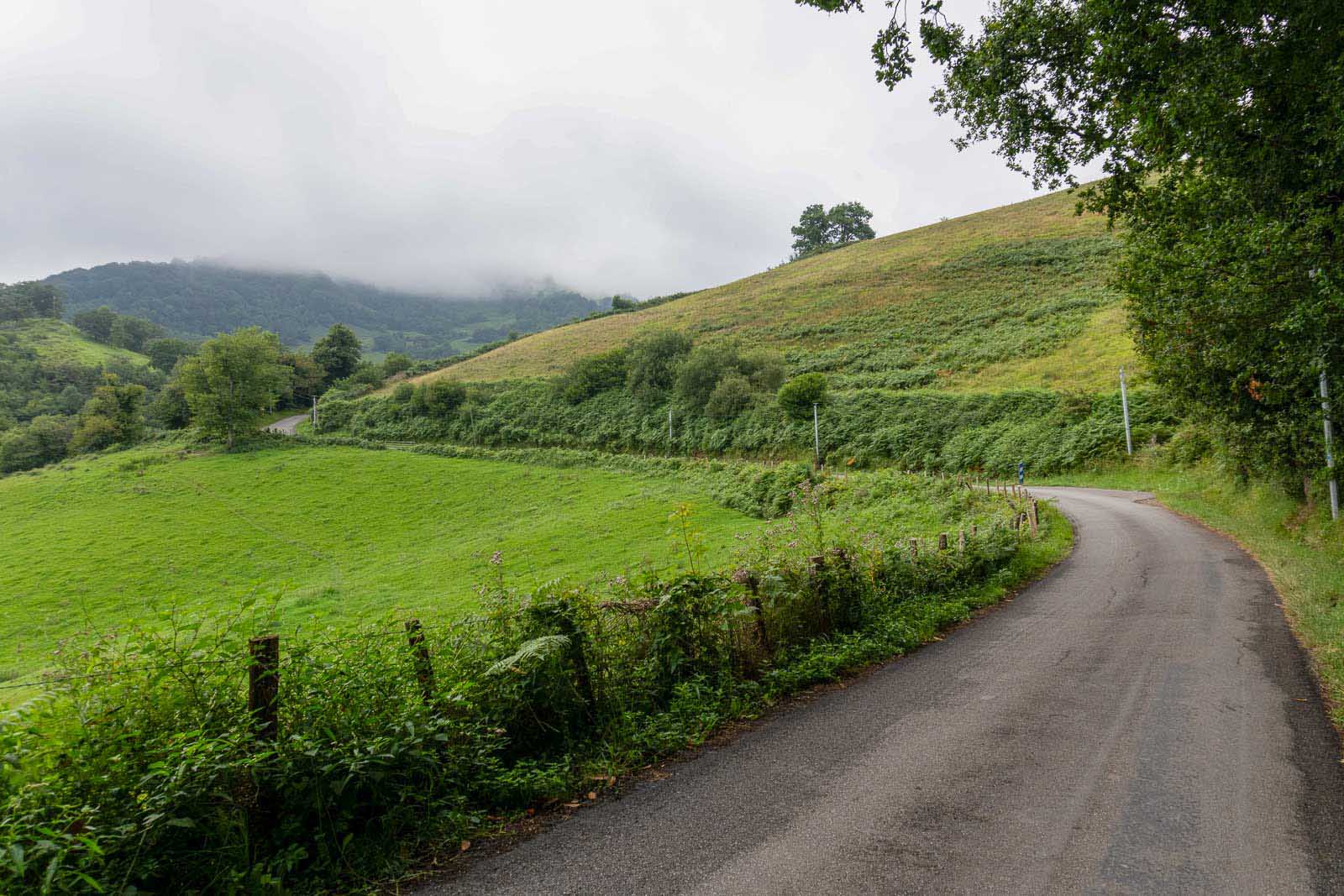 Camino de Santiago road