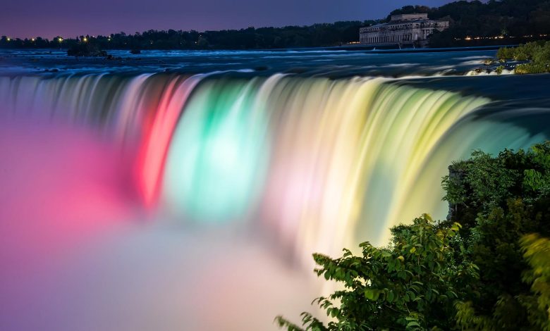 niagara falls illumination board