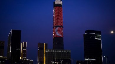 Photo of Egypt and Türkiye celebrate the centenary of diplomatic relations with light shows in the capitals of the two countries