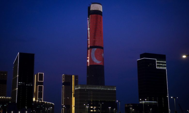 Photo of Egypt and Türkiye celebrate the centenary of diplomatic relations with light shows in the capitals of the two countries