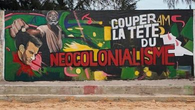 Photo of Senegal adorns itself with anti-colonial graffiti